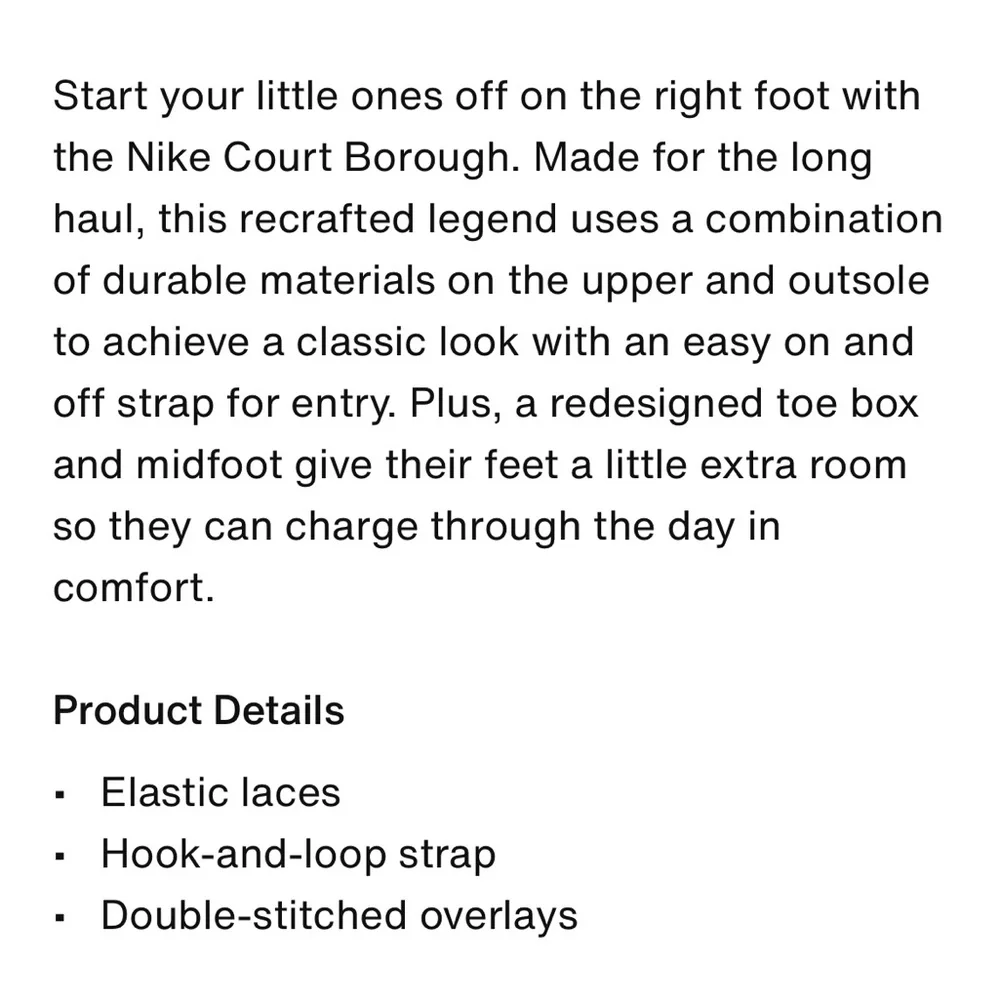 Nike Court Borough Low Recraft (TD), Toddler Size 7c - Picture 11 of 11